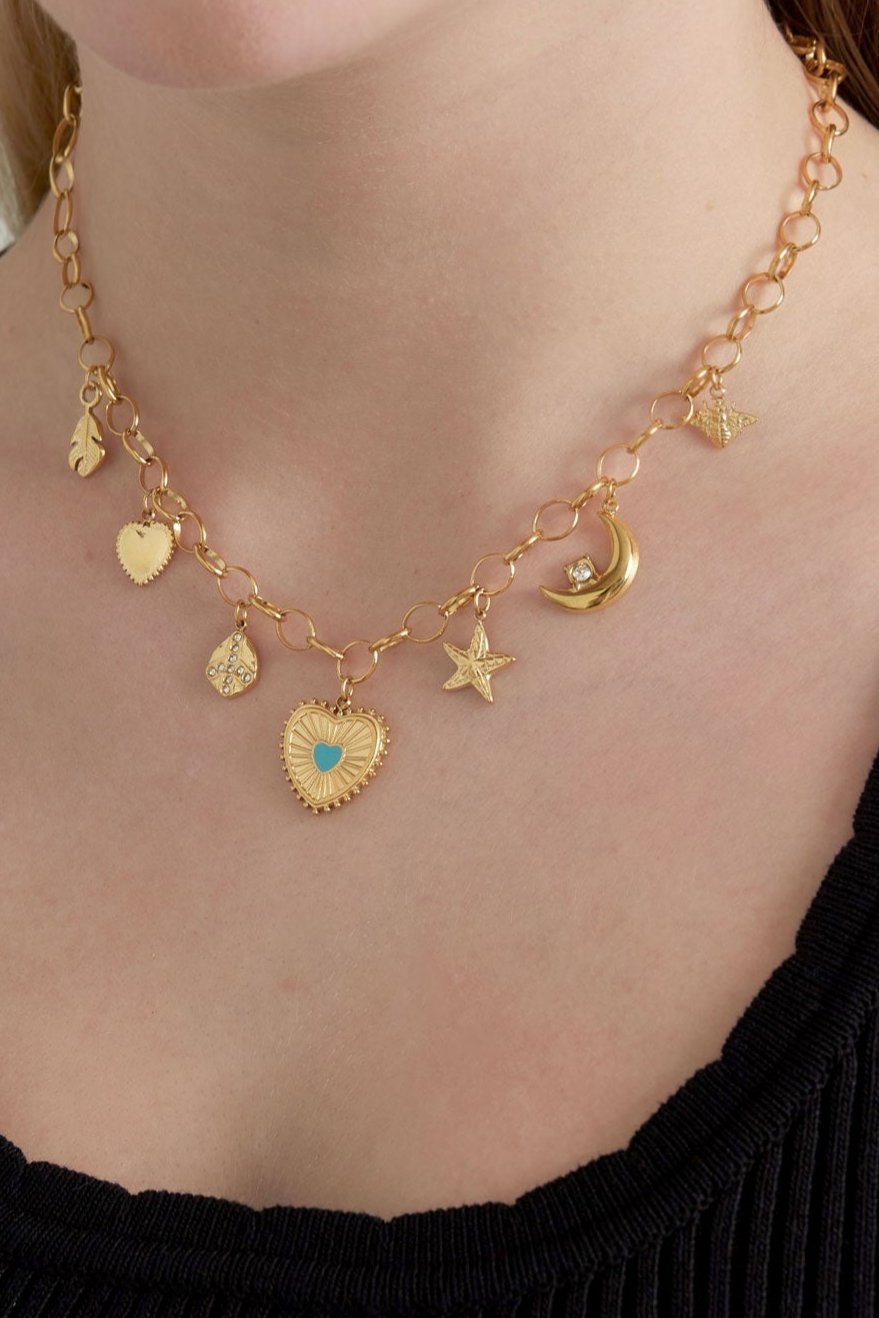 Elara Charm Necklace