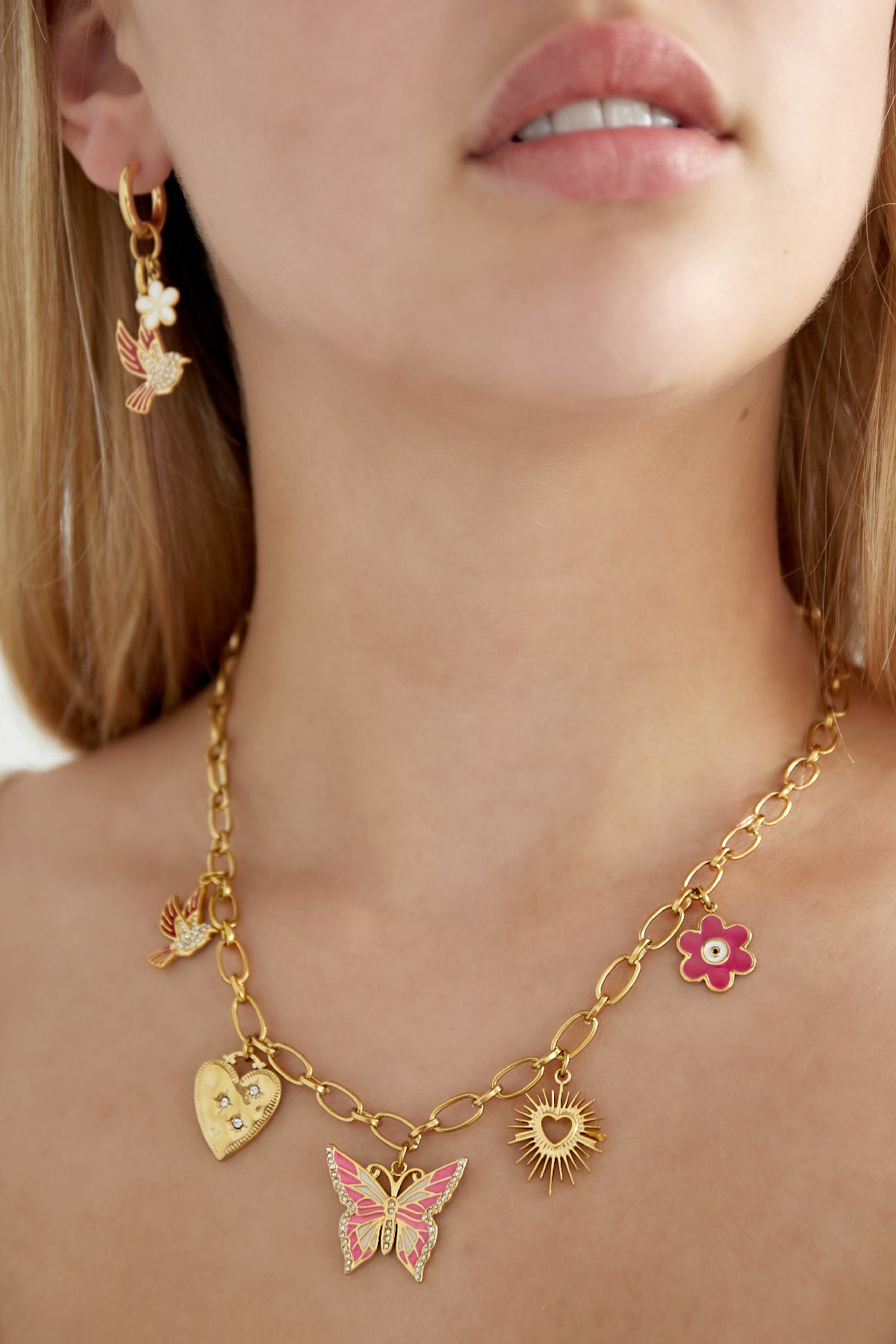 Seraphine Charm Necklace