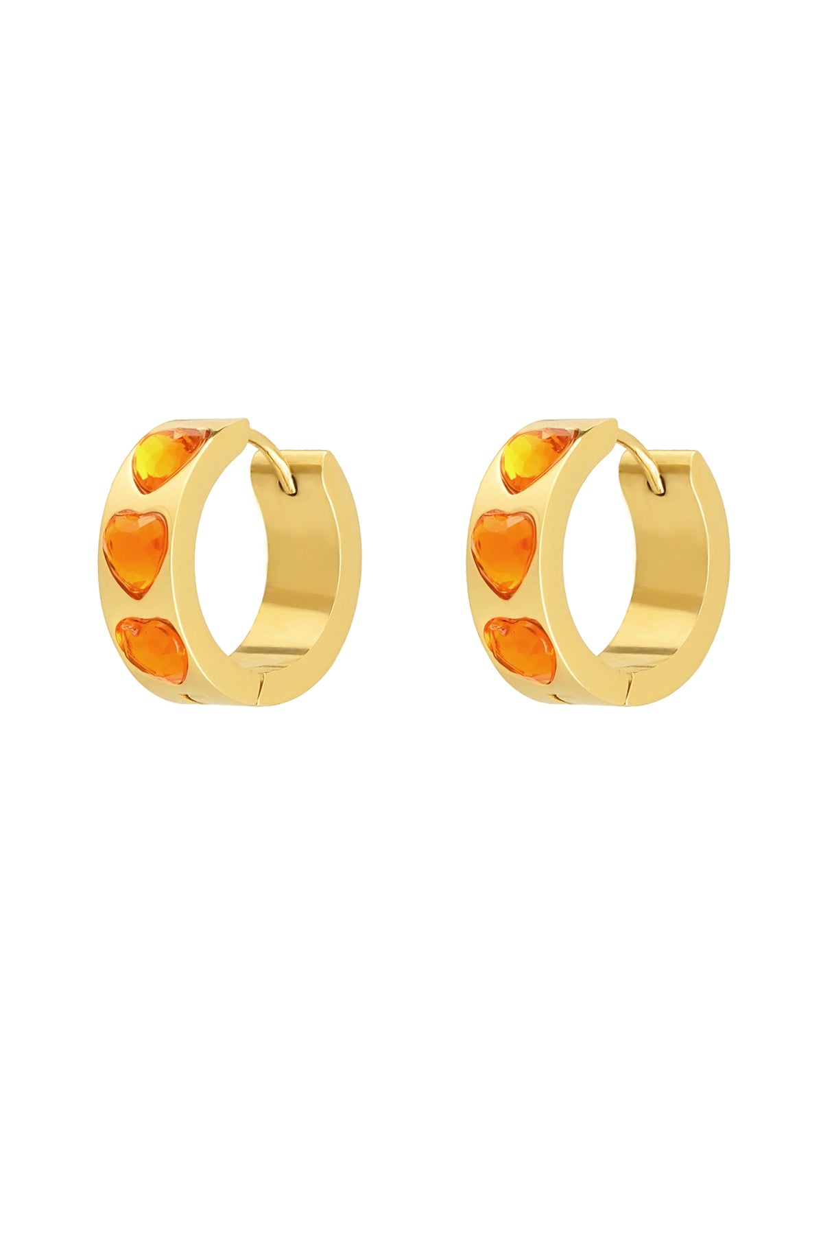 Vivre Orange Hoops