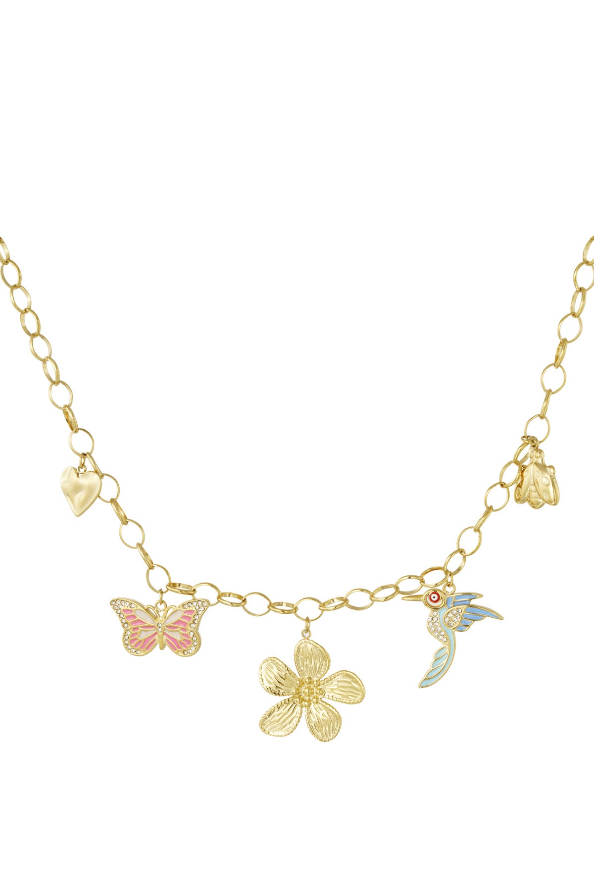 Clarisse Charm Necklace