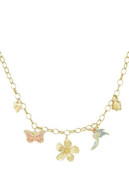 Clarisse Charm Necklace