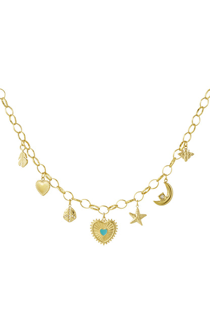Elara Charm Necklace