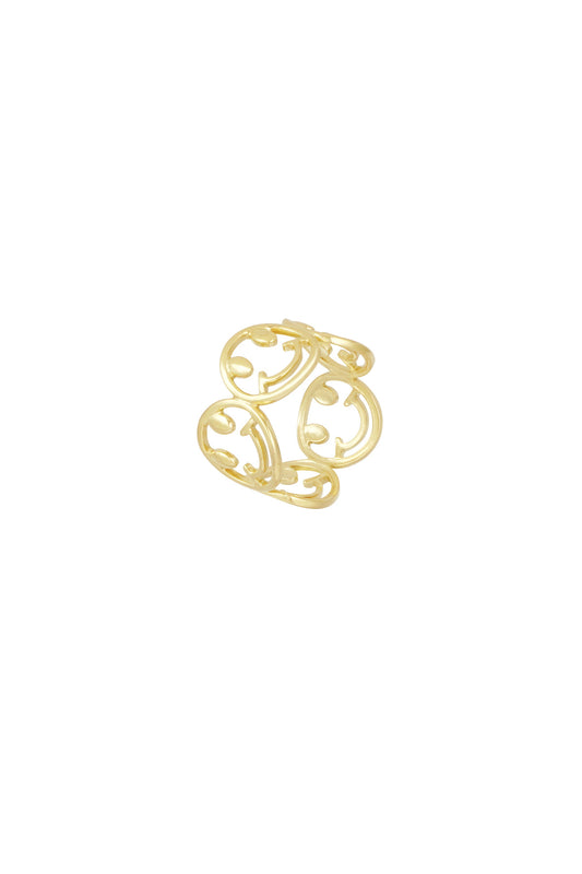 Smile Adjustable Ring