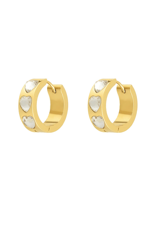 Vivre White Hoops
